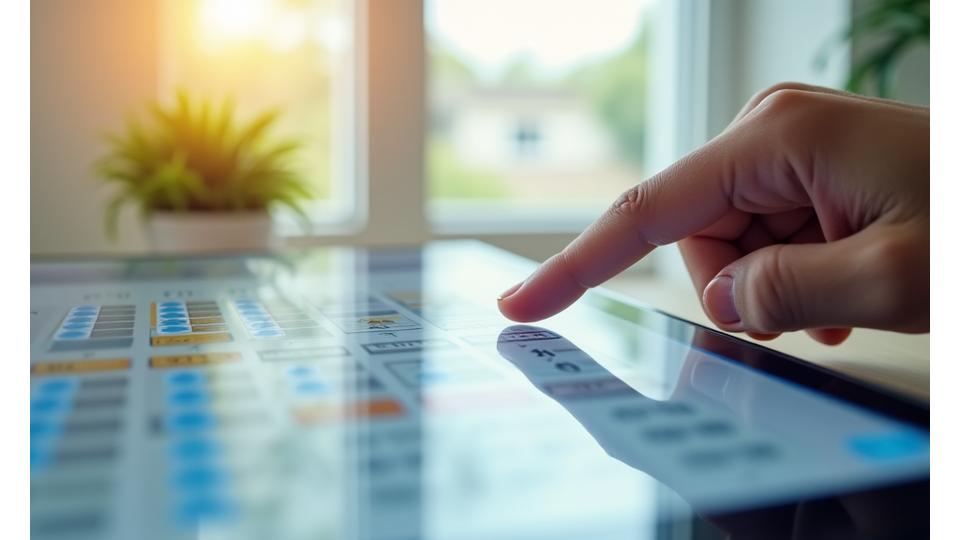 Interfaccia di un calendario online per la prenotazione di appuntamenti, con slot disponibili evidenziati.